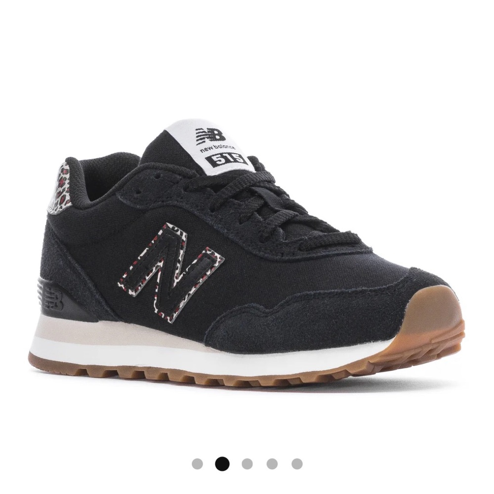 New Balance 515 - WOMENS - Black Mahogany / Leopard / Cheetah Print - Size 9